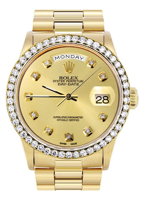 rolex dd vollgold|rolex yellow gold watch.